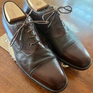 Burgundy Mezlan Dress Shoes